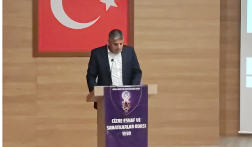 Başkan Halil Geleri'den Cizre Esnafına Çağrı