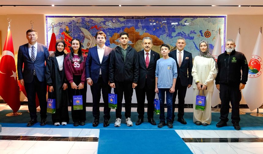 Şırnaklı Öğrencilerden Türkiye Derecesi