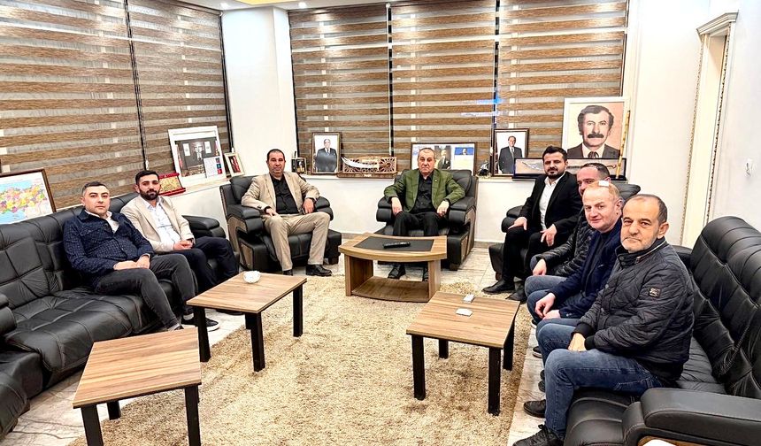 MHP Şırnak İl Başkanı Saluci’ye ziyaret