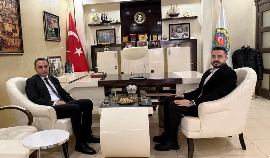 Silopi Kaymakamı Partal’dan Ziraat Odası’na Ziyaret