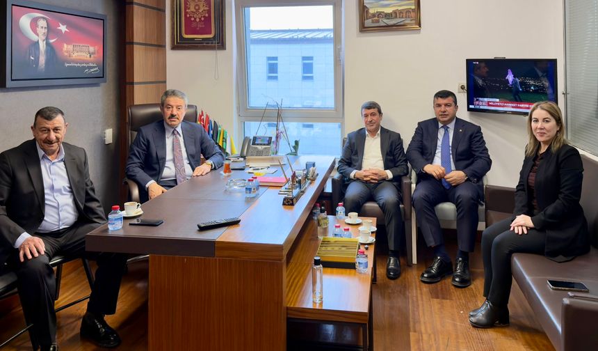 Şırnak heyetinden Milletvekili Tatar’a ziyaret