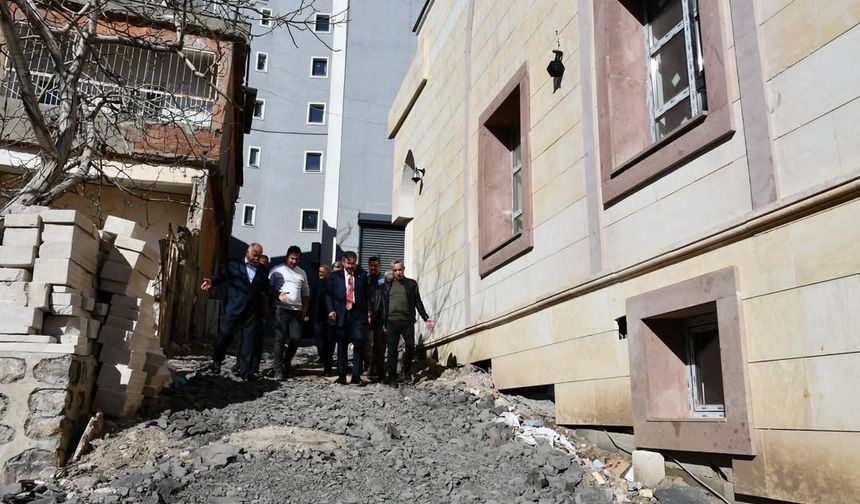 Şırnak’ta Kentsel Dönüşüm Sürüyor, Camiler Ramazan’a Hazır