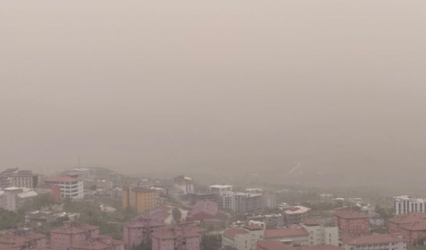 Şırnak Dikkat! Hem Yağmur Hem Toz Taşınımı Geliyor