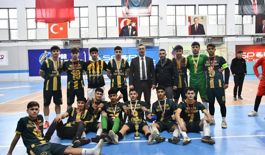 Silopi kimya fen lisesi şampiyon oldu