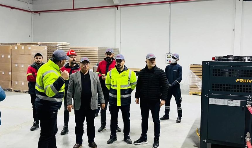 Silopi’de Yerfıstığı İşleme Tesisine Ziyaret