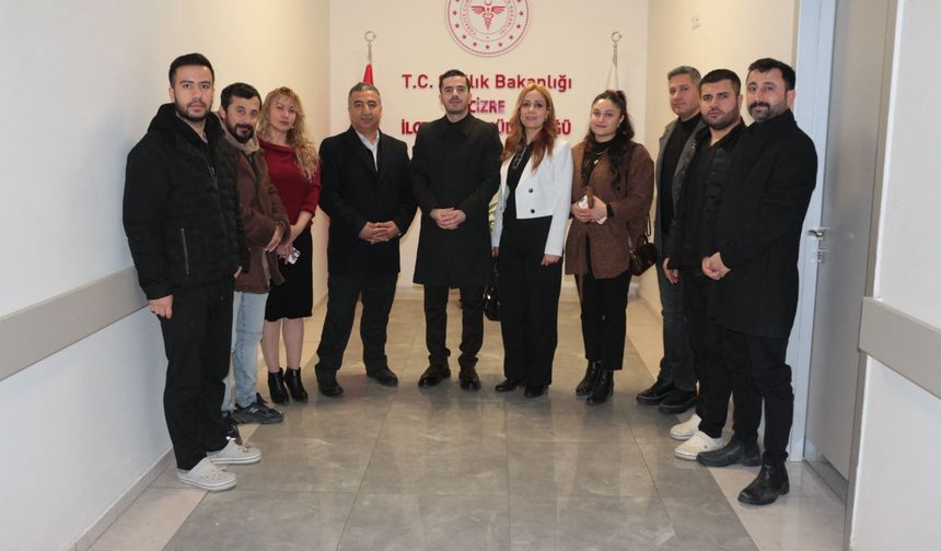 Sağlık-Sen Heyeti İlçe Sağlık Müdürü ile biraraya geldi