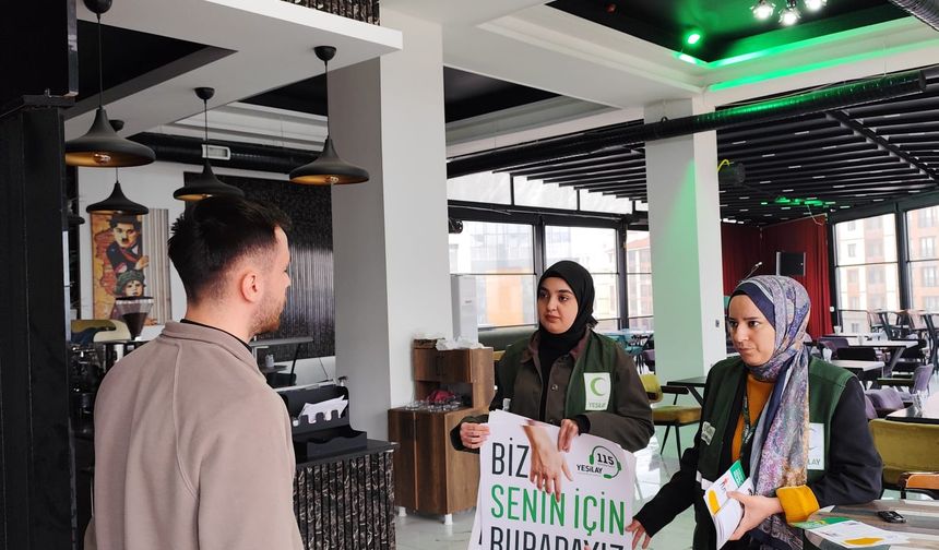 Şırnak’ta Esnaf Bağımlılığa Karşı Bilgilendirildi