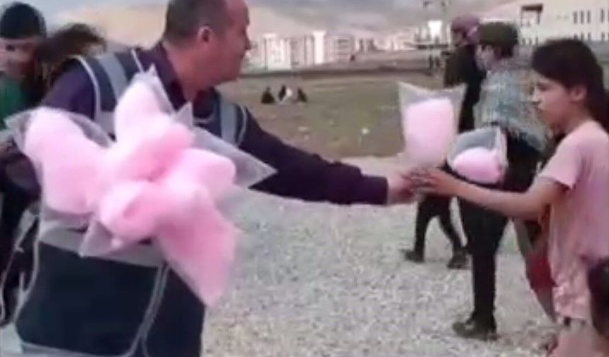 Silopi’nin “Pamuk Şeker Amca”sı Amasya Yolcusu