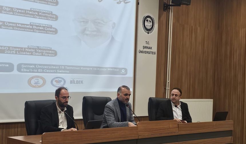 Şırnak’ta Erbakan Haftası Panel ve Vefa Programı Etkinliği