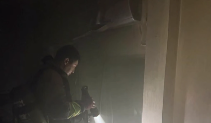 Cizre’de Korkutan Ev Yangını! Facianın Eşiğinden Dönüldü