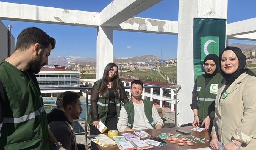 Şırnak Kampüsünde bağımlılıkla mücadele standı