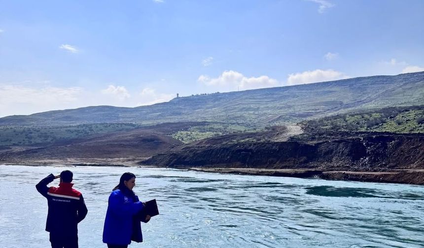 Dicle Nehri’nde balık stokları için denetim yapılıyor