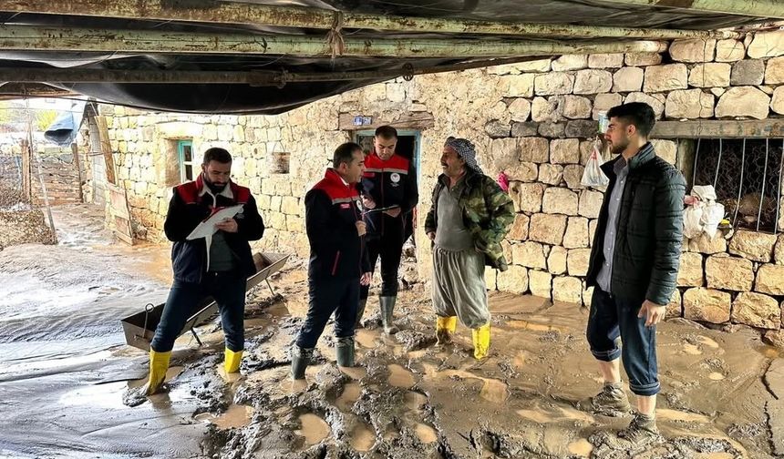 Şırnak’ta Sel Sonrası Üreticilere Destek Süreci