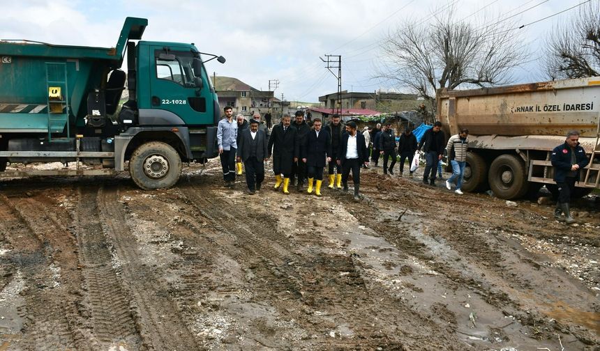 Selden Etkilenen Koçbey Köyü’nde İnceleme