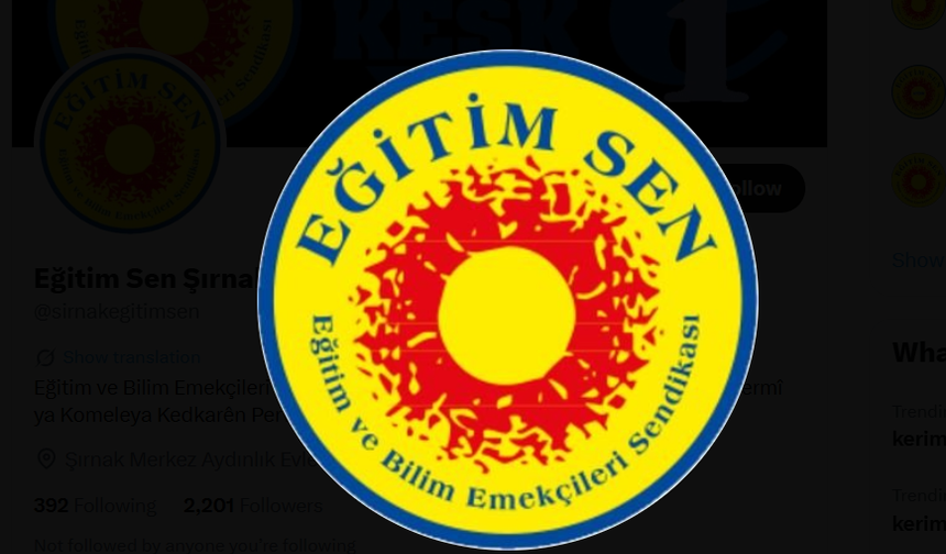 Şırnak Eğitim-Sen, “Liyakat Olmadan Eğitim İlerleyemez”