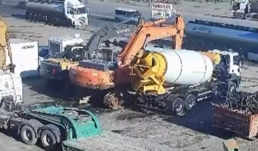 Cizre Çıkışında Kaza,O Anlar Kamerada