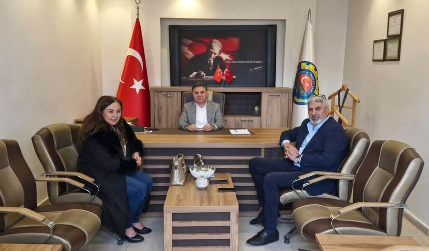 Başkan Kayır’dan Ziraat Odası’na ziyaret