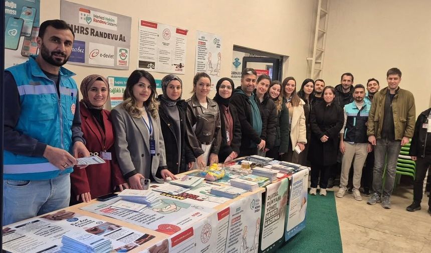 Şırnak’ta İftar Sofrasında “Ramazanda Sağlık Programı”