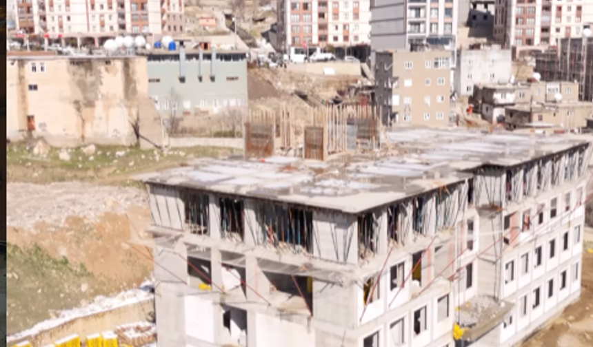 Şırnak’ta 24 Derslikli Okul Gün Sayıyor