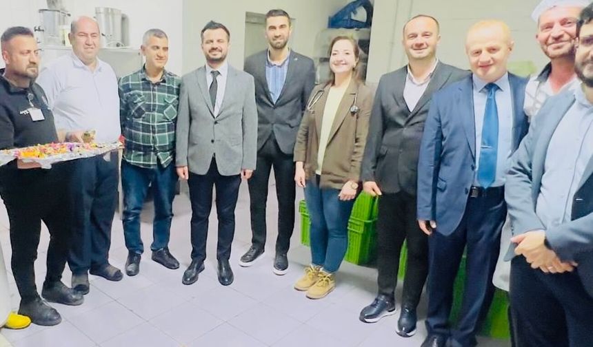 Silopi Devlet Hastanesi’nde Bayram Ziyareti