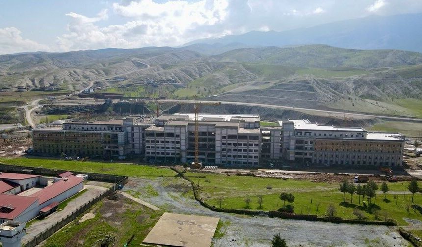 500 Yataklı Hastane Yıl Sonunda Hizmete Açılacak