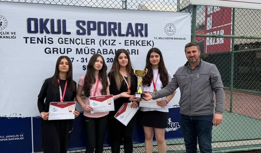 Şırnak’ta Tenis Gençler Grup Müsabakaları Tamamlandı