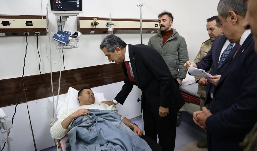 Şırnak’ta Bayramda Hastalar Unutulmadı