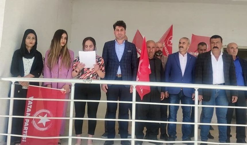 Vatan Partisi’nden Ortadoğu Mesajı! Barış Kazanmalı