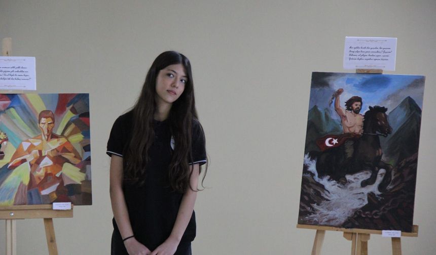 Cizre’de 12 Mart Temalı Resim Sergisi Büyük Beğeni Topladı