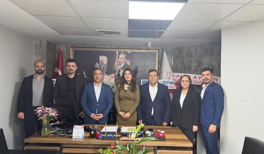 Sağlık-Sen Adana ve Şırnak Başkanları Seyhan’da buluştu