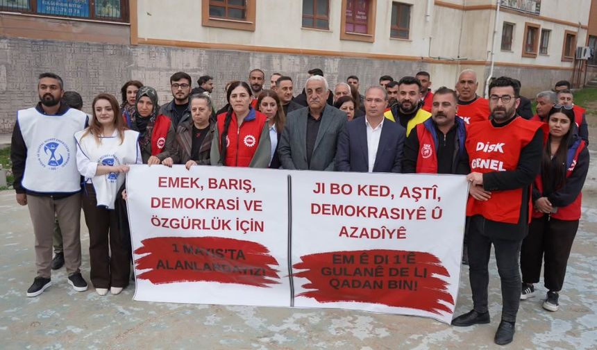 Şırnak’ta 1 Mayıs için start verildi