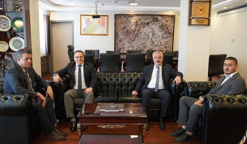 Teknokent heyeti Şırnak Belediyesi’nde