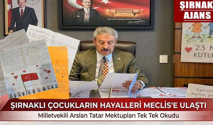 Şırnaklı çocukların hayalleri Gazi meclise ulaştı