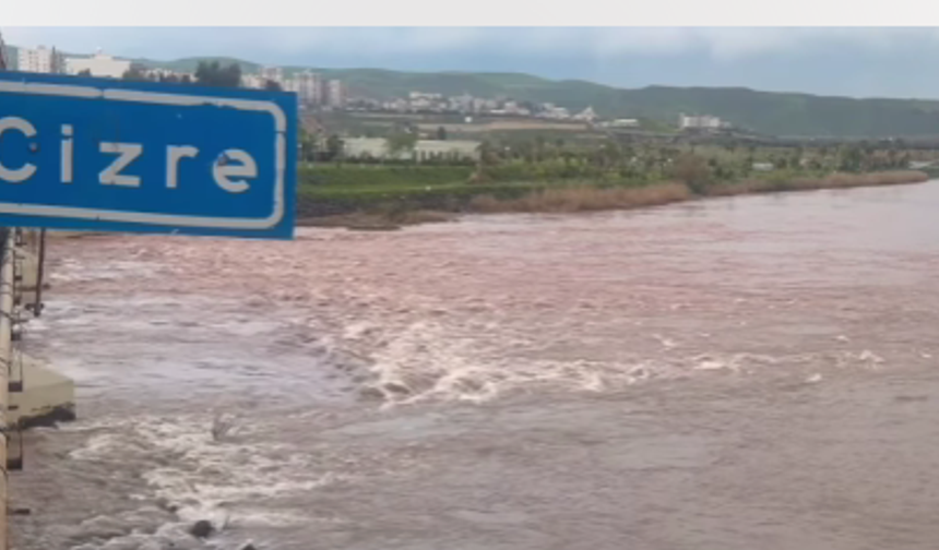 Baraj Kapakları Açıldı, Cizre Risk Altında!