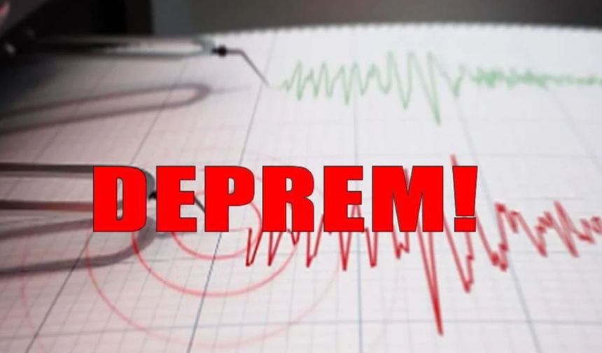 SON DAKİKA 4.8 büyüklüğünde deprem