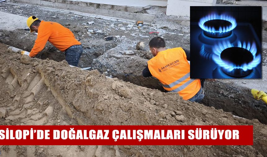 Silopi’de Doğal Gaz Çalışmaları Hız Kesmiyor