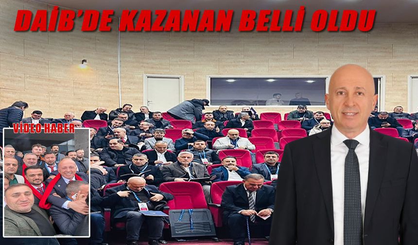 DAİB seçimleri sonuçlandı