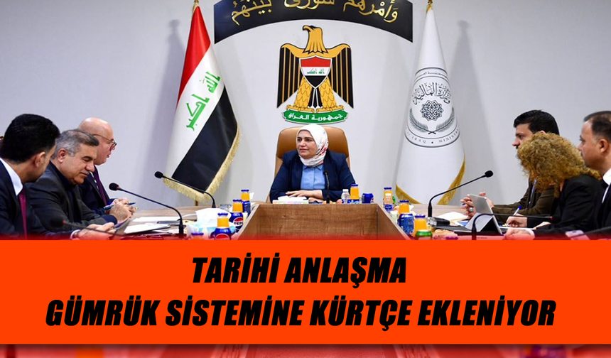 Gümrük sitemine Kürtçe'de eklenecek