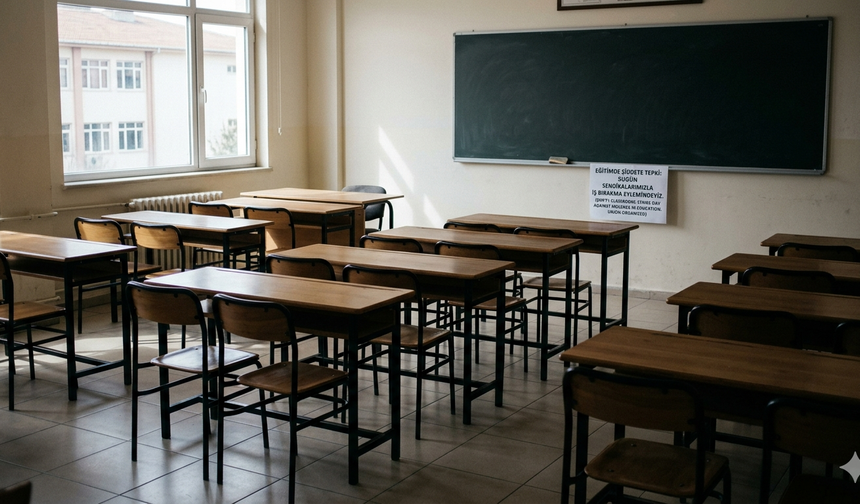 Eğitimde şiddete tepki sendikalardan iş bırakma kararı