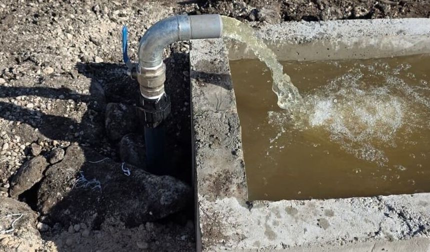 Şırnak’ta Bir İlk, Su Hattı Güneşten Besleniyor