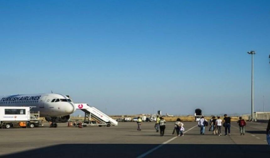 Şırnak Havalimanı’nda Dış Hatlarda bir İlk