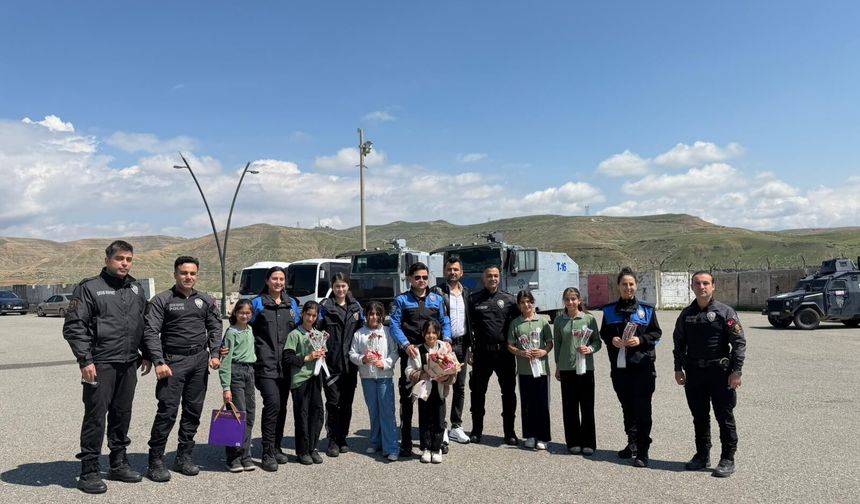 Cizre’de Polis Haftası’na Anlamlı Ziyaret