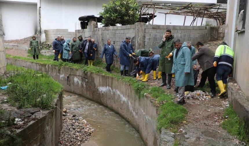 Dicle Nehri’nde su seviyesi yükseldi