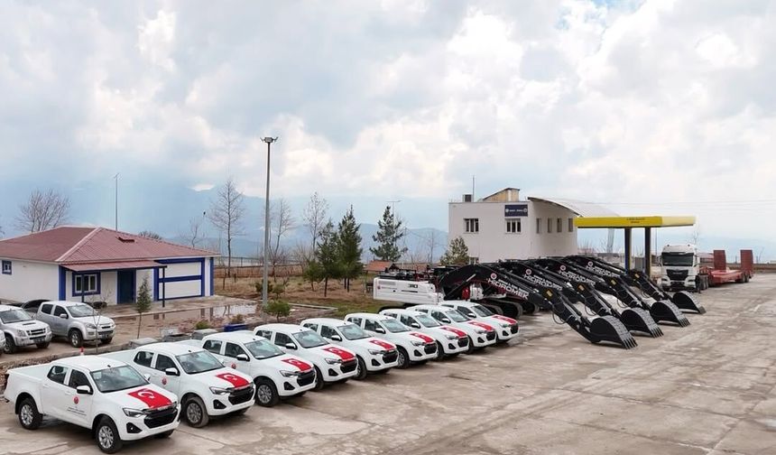 Şırnak’a Hizmet Filosu İçin 19 Yeni Araç