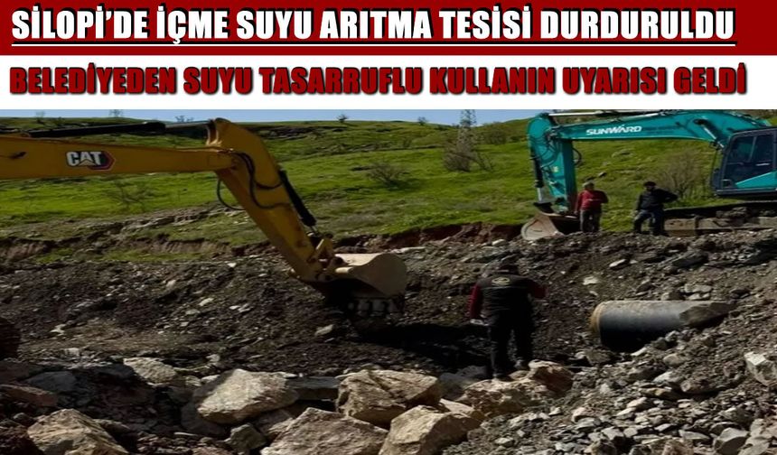 Bulanıklık bu kez Silopi’yi vurdu