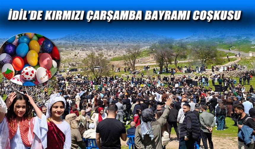 Şırnak’ta Kırmızı Çarşamba Bayramı coşkuyla başladı