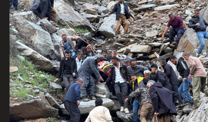 Şırnak’ta pancar toplarken kayalıktan düşen kişi yaralandı