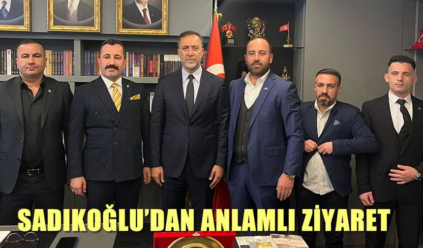 Şırnaklı siyasetçi Sadıkoğlu'dan İstanbul’da anlamlı ziyaret