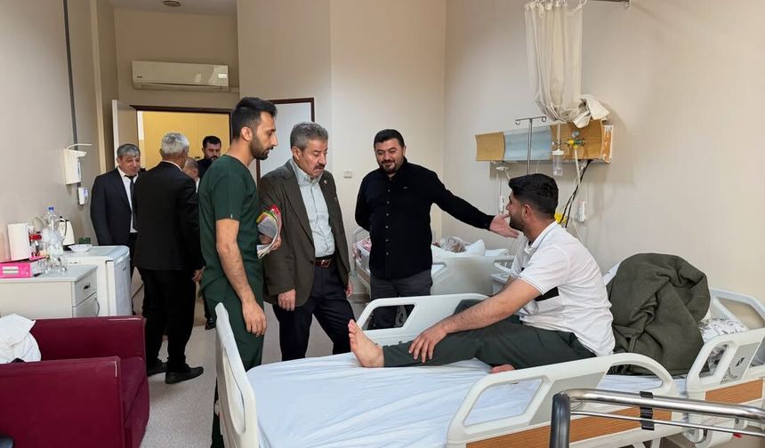 Hastane Servislerinde Moral Ziyareti