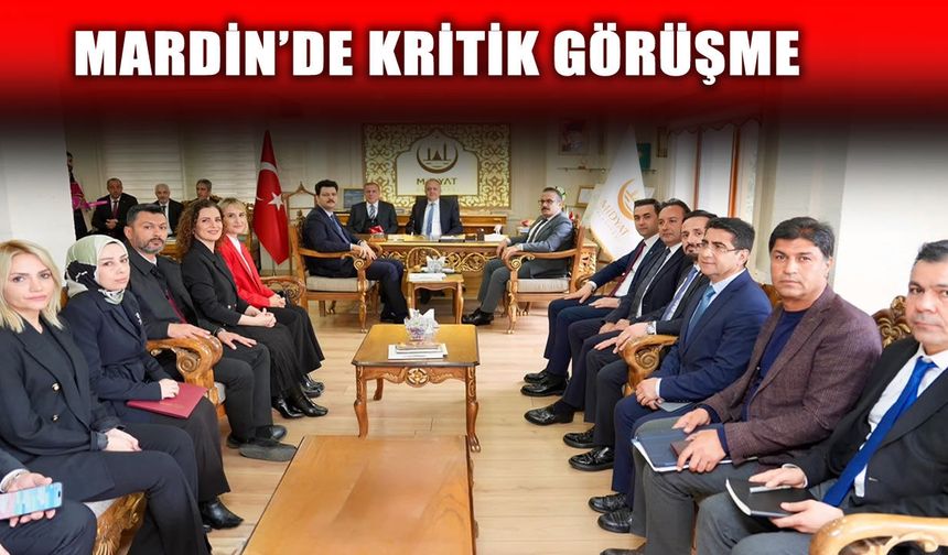 Süryani ve Ezidi temsilcilerle kritik görüşme